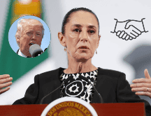 La presidenta Claudia Sheinbaum señaló que debe evitarse la confrontación con Estados Unidos por los decretos del presidente Donald Trum. EFE/ I. Esquivel