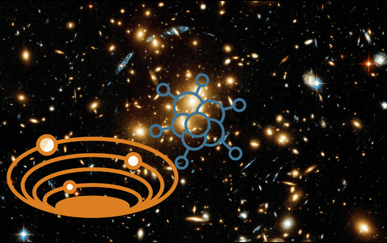 Uno de los grandes desafíos de la ciencia es dar una explicación a la materia oscura, esa misteriosa forma de materia compuesta por partículas axión. CANVA/ ESPECIAL