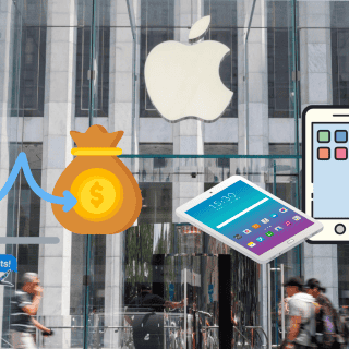 Ventas de smartphones Apple en China cayeron el 18% en 2024