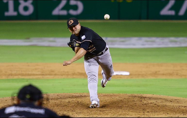 Manny Bañuelos tuvo una buena salida, pero los bates de Jalisco quedaron un poco por atrás de los de Culiacán. CORTESÍA/Charros de Jalisco