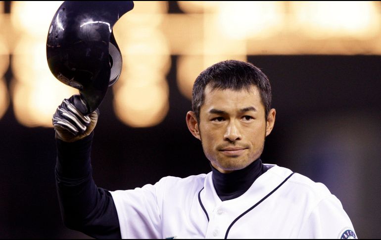 . Ichiro Suzuki pegó tres mil 089 en Grandes Ligas. AP/E. Thompson