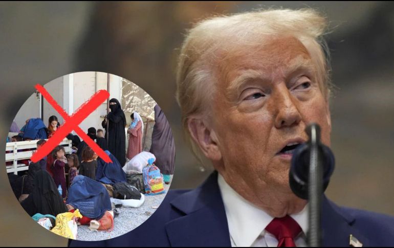 Esto afecta y deja varados a los más de mil 600 afganos autorizados para reasentarse en Estados Unidos. EFE / ARCHIVO / AP / J. DEMAREE