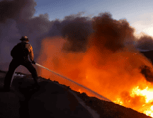 Varias personas que perdieron sus hogares en el incendio de Eaton han presentado demandas. EFE / ARCHIVO