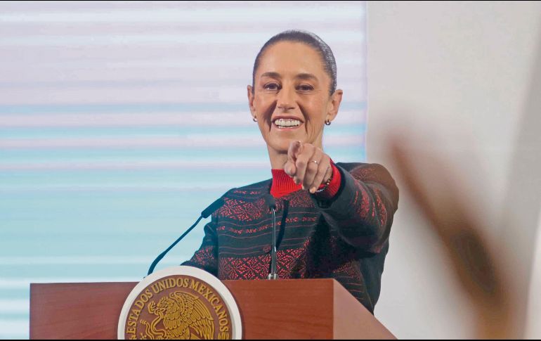 Claudia Sheinbaum aseguró que ya están listos los albergues en ciudades limítrofes. EL UNIVERSAL