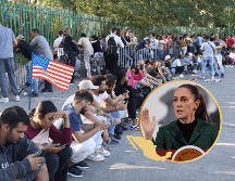 Migrantes se debaten entre persistir en su viaje o volver a sus hogares ante las restricciones de Trump y promesas de Sheinbaum. EFE/ J. M. Blanco/I. Esquivel
