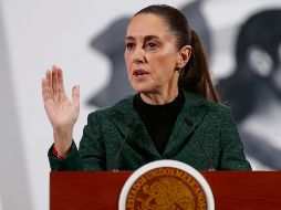 La Presidenta destacó el “músculo” laboral que representan los mexicanos para la economía de la Unión Americana. EFE