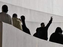 En el comedor y albergue Iniciativa Kino para la Frontera, este día apoyaron a poco más de 200 personas. SUN / D. SIMÓN