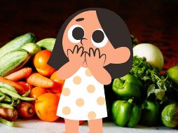 Las verduras señaladas no son 