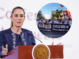 Sheinbaum Pardo indicó que instruyó a la secretaria de Gobernación, Rosa Icela Rodríguez, a atender particularmente este caso. EFE / S. GUTIÉRREZ / ESPECIAL / C. VELÁZQUEZ