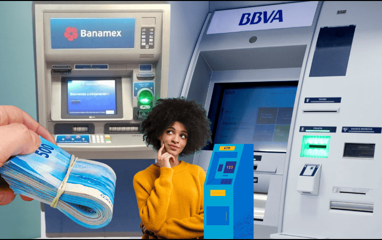 Banamex o BBVA: ¿De cuál banco puedo retirar más dinero desde sus cajeros automáticos? BBVA BANCOMER/ bbva.com/ ESPECIAL/ CANVA