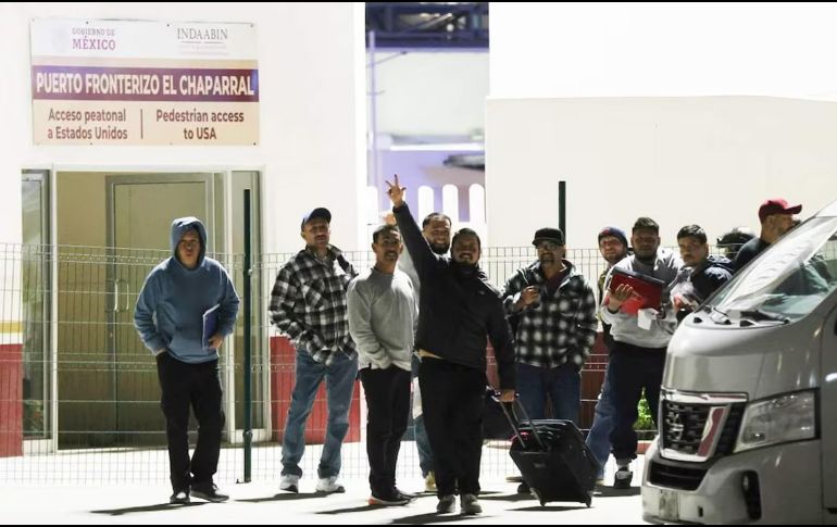 Las y los migrantes que regresen a México también serán dados de alta en el IMSS, junto con sus familiares. SUN / D. SIMÓN