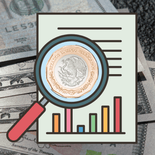 Peso mexicano AL ALZA al finalizar la jornada de la semana