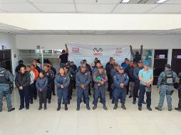 Presentaron a los funcionarios implicados en las extorsiones. EL UNIVERSAL