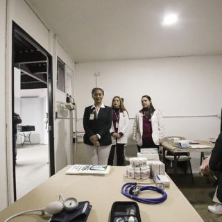 México abre albergue temporal en Tijuana para recibir a personas migrantes deportadas