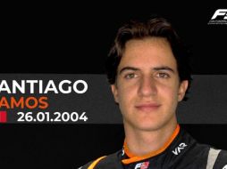 El volante tapatío de 21 años de edad vivirá su segundo año en F3. Instagram/ @santiago_ramosoficial.