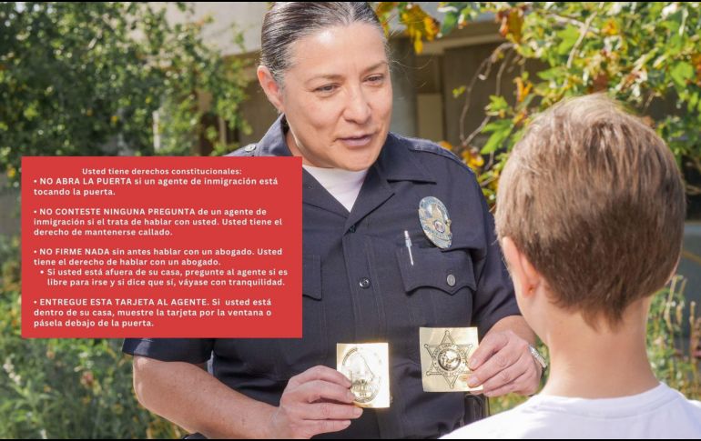 Esta iniciativa refuerza el empoderamiento de los inmigrantes, ayudándolos a defenderse ante posibles abusos, y destaca la importancia de conocer y ejercer los derechos fundamentales que les protege la ley estadounidense. ESPECIAL