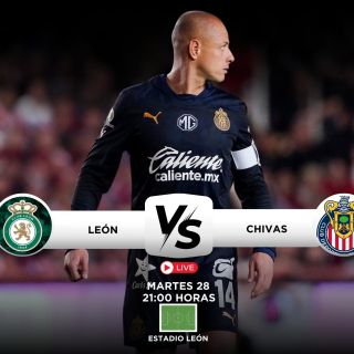¿Dónde ver EN VIVO el partido León vs Chivas?