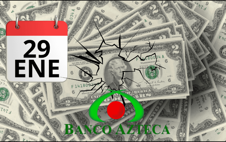 Así se cotiza el dólar en Banco Azteca y otros bancos en México este miércoles 29 de enero de 2025. ESPECIAL/ CANVA
