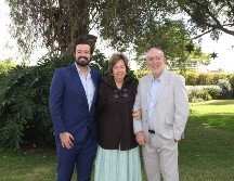 Diego Martínez Woodworth, Moni Woodworth y Hugo Luis Martínez Saracho. GENTE BIEN JALISCO / E. Escamilla