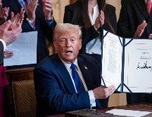 Donald Trump continúa aumentando sus esfuerzos por elevar el número de deportaciones en Estados Unidos. EFE/ J. Lo Scalzo