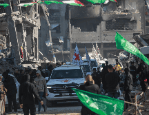 El acuerdo exige que Israel y Hamás negocien una segunda fase en la que Hamás liberaría a los rehenes restantes y el alto el fuego continuaría indefinidamente. EFE / M. Saber