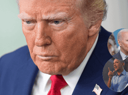 Donald Trump realizó una intervención, donde emitió diversos comentarios sobre el accidente de ayer. AFP / EFE / Y. Gripas