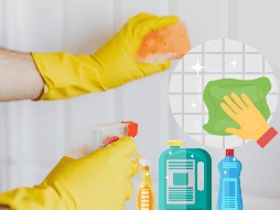 La fórmula para limpiar los azulejos de manera efectiva se basa en la combinación de tres elementos de fácil acceso, y aquí te los compartimos. ESPECIAL/ CANVA