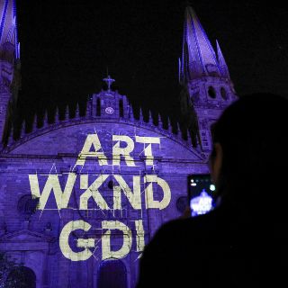 La Catedral de Guadalajara se ilumina con el arranque del ART WKND GDL 2025