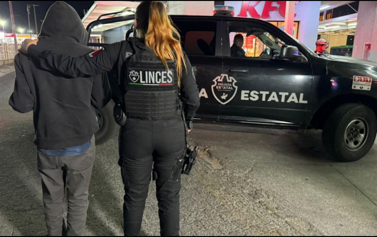 El joven llegó a la Nueva Central Camionera, en Tlaquepaque bajo promesas falsas de trabajar en Guadalajara. CORTESÍA/Policía Estatal