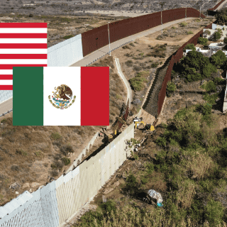 Gobierno de Trump retoma la reconstrucción del muro fronterizo en Tijuana