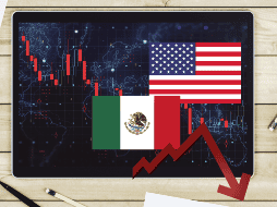 La imposición de aranceles de 25 por ciento contra México por parte del gobierno de Donald Trump llevarían a una recesión de la economía mexicana, compartió la calificadora Standard and Poor's. CANVA/ ESPECIAL