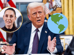 Sheinbaum se prepara junto a otros países de Latinoamérica para enfrentar los aranceles por Donald Trump. EFE/Jim Lo Scalzo/S. Gutiérrez