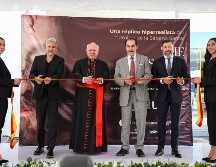 La réplica hiperrealista de Jesucristo, The Mystery Man, llega a Guadalajara. EL INFORMADOR/H.FIGUEROA