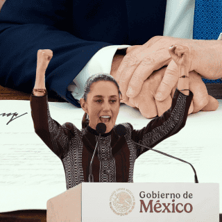 Así responde Sheinbaum a la promesa de aranceles de Trump