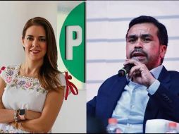 La excandidata a la gubernatura de Jalisco por parte del PRI, Laura Haro, cuestionó a Máynez sobre la postura de Movimiento Ciudadano y su cercanía con Morena. SUN / EL INFORMADOR