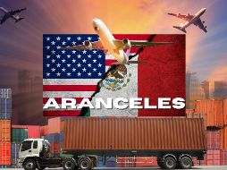 El acuerdo se da luego de que Trump anunció aranceles generalizados de 25% para las importaciones mexicanas y la mayoría de los productos provenientes de Canadá, y un impuesto de 10% para las importaciones chinas. ESPECIAL / CANVA