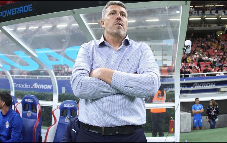 El estreno de gestión del estratega Óscar García con Chivas no ha sido la mejor. IMAGO7