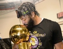Davis fue parte fundamental del título de los Lakers en 2020. AFP/A. Bernstein