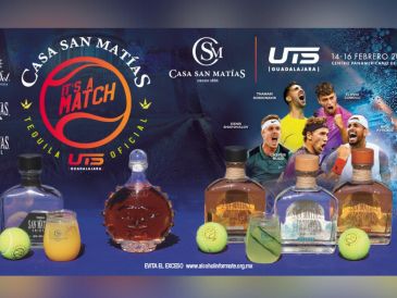 Durante el evento, Casa San Matías presentará una selección de sus tequilas premium, como San Matías Tahona, San Matías Cristal y Rey Sol, junto con una coctelería exclusiva. ESPECIAL