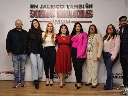 En el uso de la voz, la diputada local Marta Arizmendi reconoció el diálogo con firmeza del Gobierno de México con Estados Unidos: “Tenemos mucha Presidenta y un pueblo unido que acompaña al gobierno de la transformación”. ESPECIAL