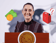 La presidenta de México, Claudia Sheinbaum busca llegar a un acuerdo sobre el precio de la gasolina. EFE/ARCHIVO
