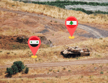 Israel acusado de planear quedarse con territorios del Líbano y Siria. ESPECIAL/CANVA