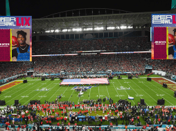 El himno nacional de Estados Unidos este año estará a cargo de Jon Batiste. AFP/ARCHIVO/X @JonBatiste