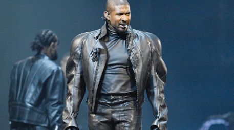 Usher se presentó en el State Farm Arena, en diciembre de 2024. AFP
