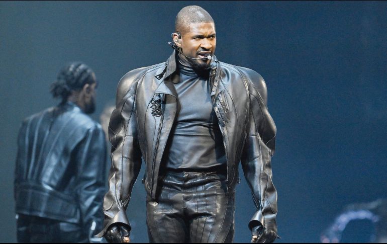 Usher se presentó en el State Farm Arena, en diciembre de 2024. AFP