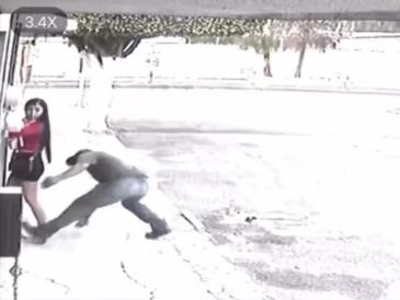 El video compartido en las redes sociales generó indignación entre los cibernautas. ESPECIAL