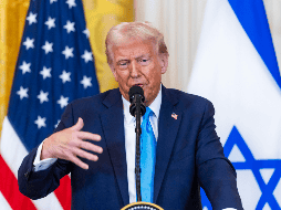 DONALD TRUMP. Egipto, Jordania y otros aliados estadounidenses en Medio Oriente ya han rechazado la idea de reubicar a más de dos millones de palestinos de Gaza en otros lugares de la región. EFE / J. Lo Scalzo