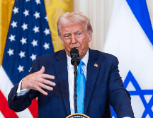 DONALD TRUMP. Egipto, Jordania y otros aliados estadounidenses en Medio Oriente ya han rechazado la idea de reubicar a más de dos millones de palestinos de Gaza en otros lugares de la región. EFE / J. Lo Scalzo