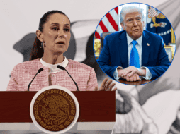 Las declaraciones acontecen unos días después de que se estableciera un acuerdo entre México y Estados Unidos para pausar los aranceles y combatir el tráfico de armas y drogas. EFE/J. MENDÉZ EFE/S. THEW/POOL