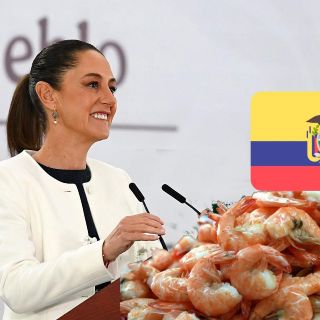 El sector camaronero de Ecuador le responde a Sheinbaum